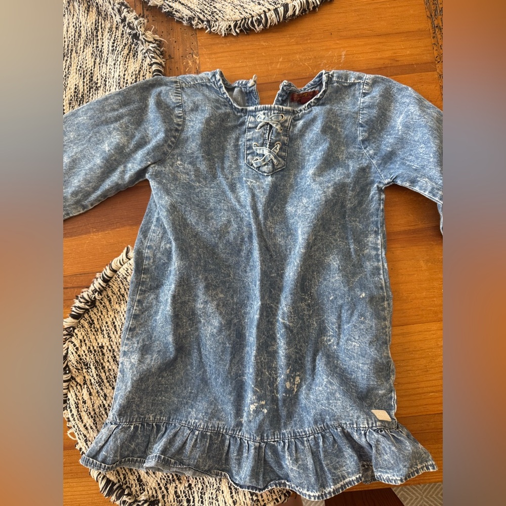 7 for All Mankind-4T girls dress (denim)